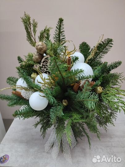 Букет из хвои