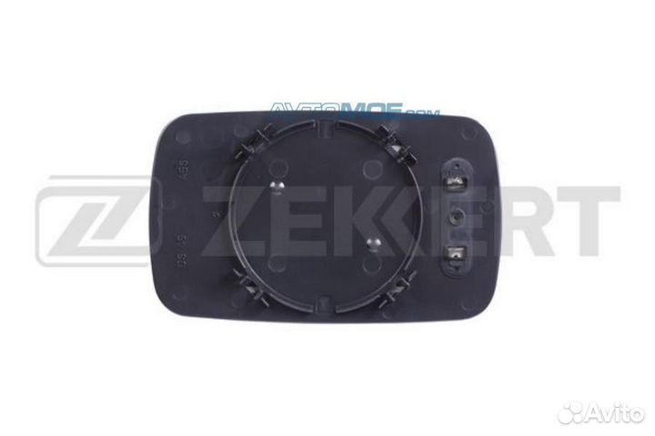 Зеркальный элемент правый асферический синий с под