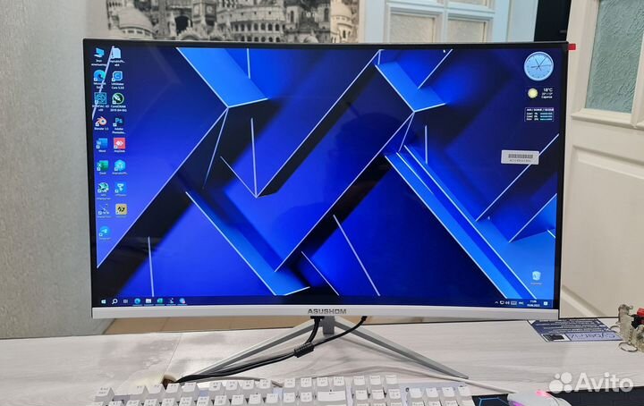 Игровой монитор 27 дюймов VA 2k 165гц AsusHom