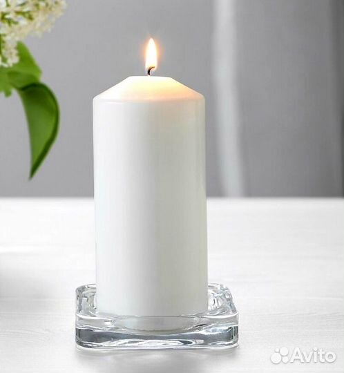 Подсвечник икеа гласиг новые