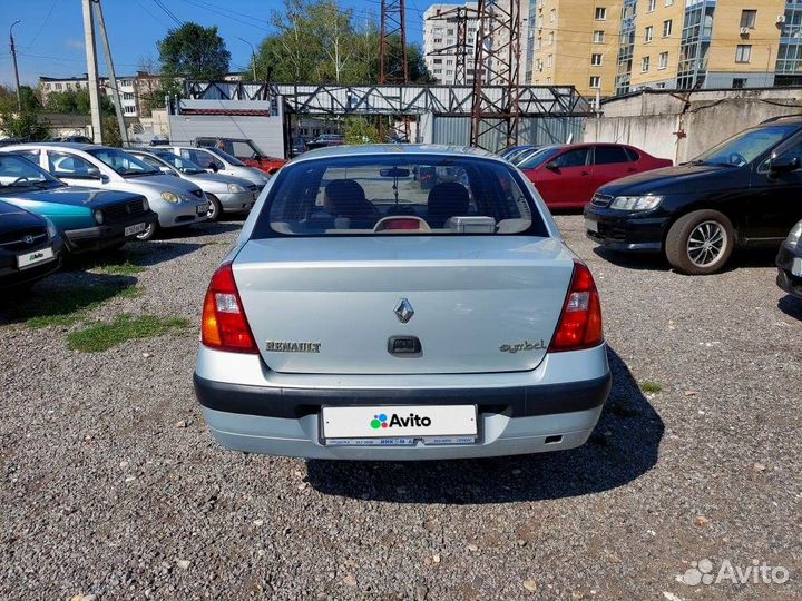 Renault Symbol 1.4 МТ, 2004, 226 000 км