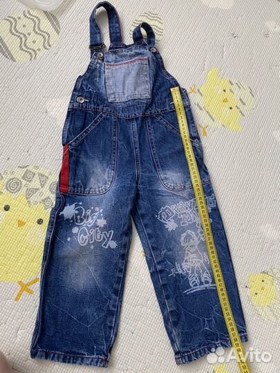 Джинсовый комбинезон gloria jeans 98