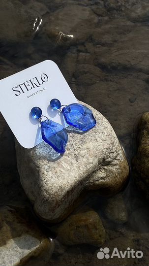 Украшения из стекла ручной работы