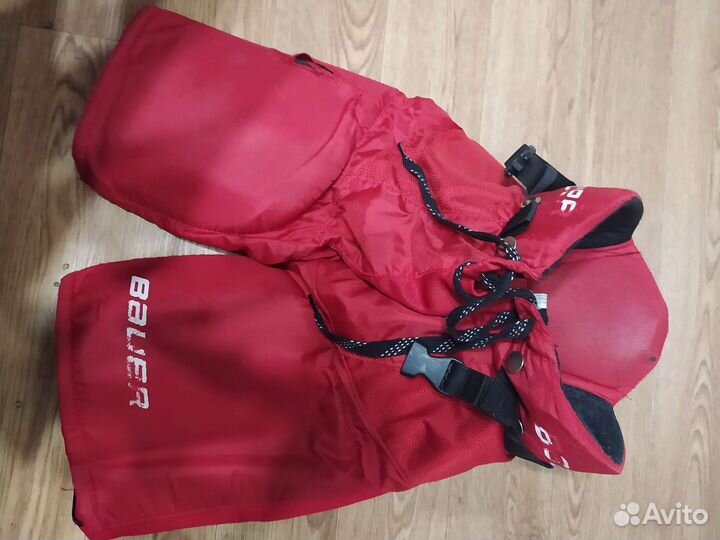 Хоккейные шорты бауер детские