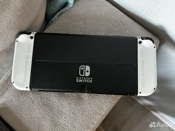 Nintendo Switch oled прошитая чип + 512gb MicroSD