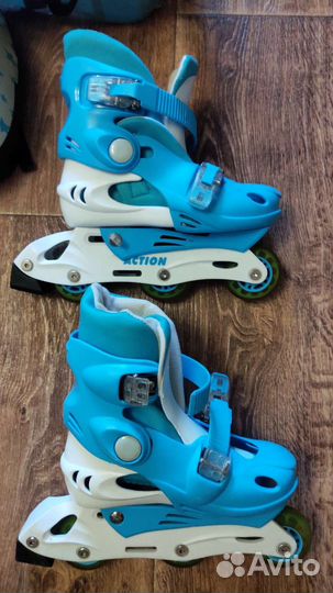 Ролики детские 31-34 с защитой