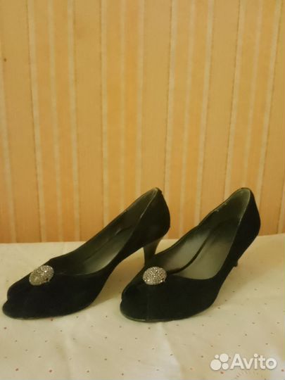 Туфли Натуральные: Чёрные Синие. Красные СССР