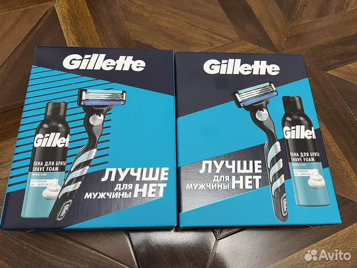 Gillett подарочный набор, новый