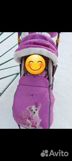 Санки коляска ника