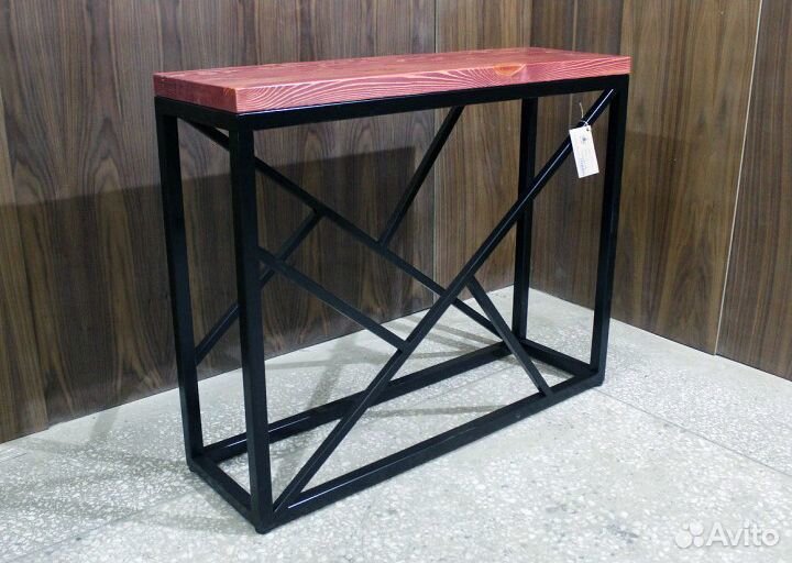 Тумба для аквариума из массива дерева Лофт