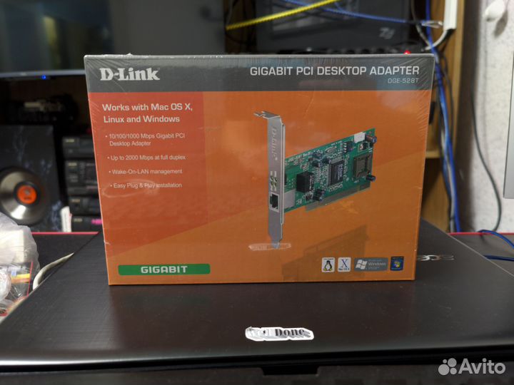 Сетевая карта D-link Gigabit PCI Desktop adapter