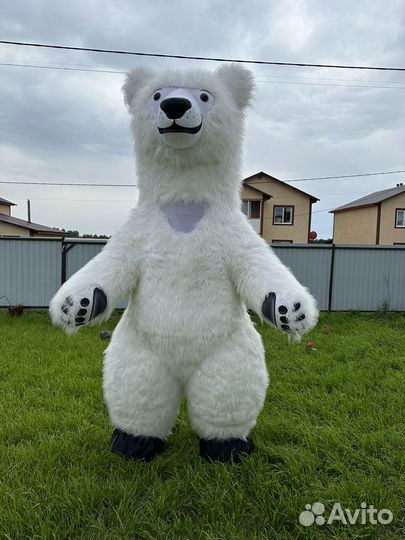 Белый мишка поздравление