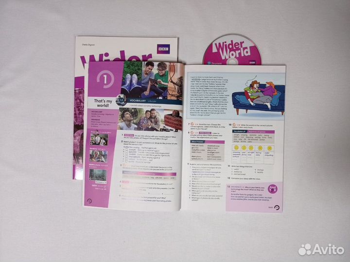 Wider world 3/ комплект (SB,WB,CD) новый