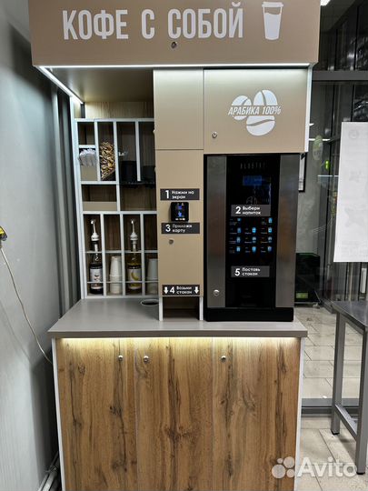 Кофейня Бизнес Автоматическая выдача стаканов