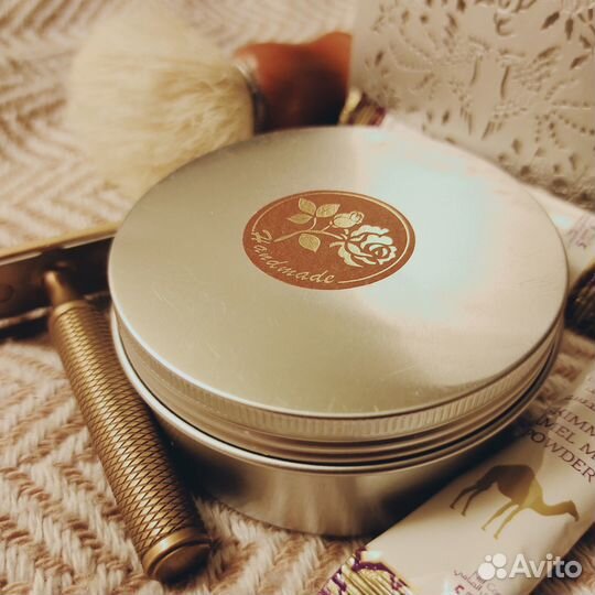 Премиальное мыло для бритья с верблюжьим молоком