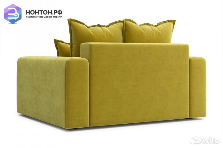 Кресло тик-так Омега горчичное