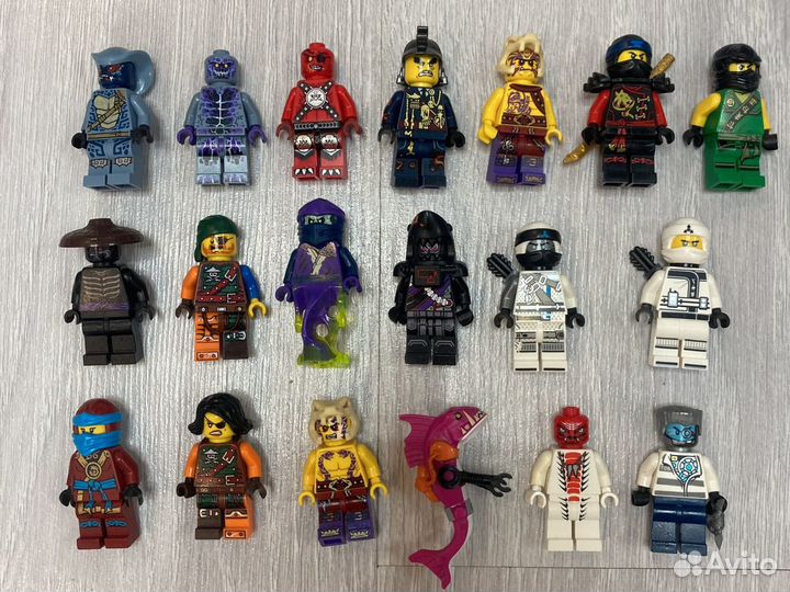 Lego Минифигурки ниндзяго и Чима