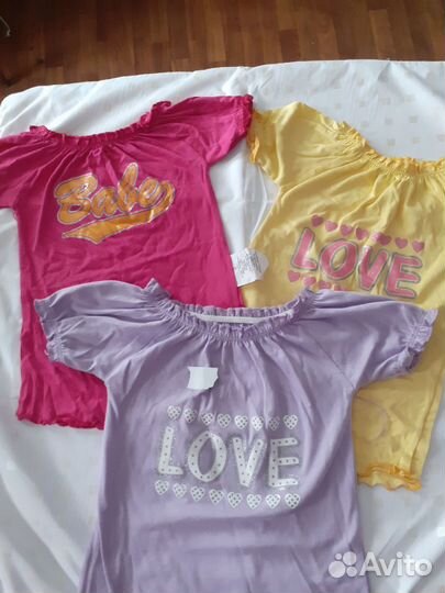 Детская одежда от 2до 5лет новая для девочек