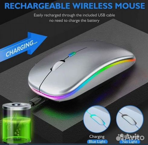 Беспроводная заряжаемая мышь