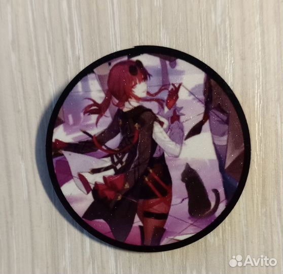 Деревянный значок Кафка Honkai: Star Rail