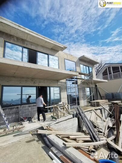 Алюминиевые двери, витражи, окна