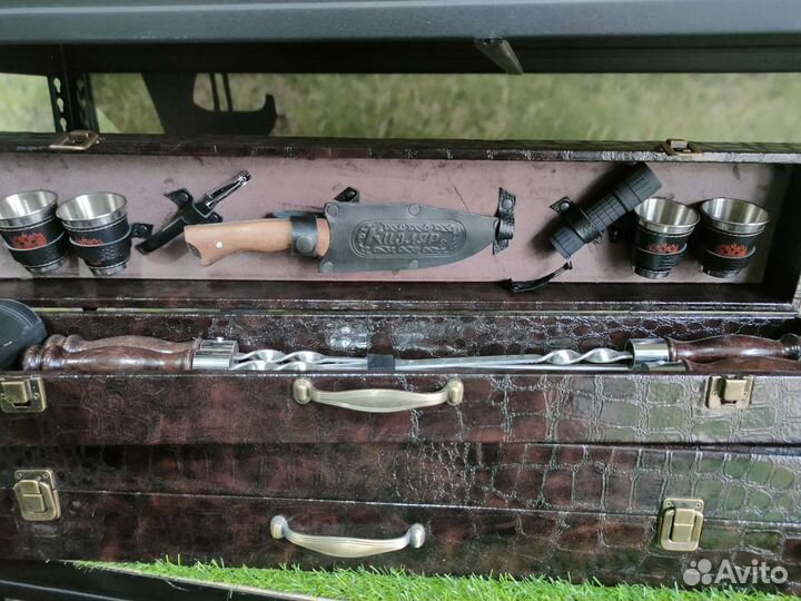 Набор шампуров подарочный мужчине