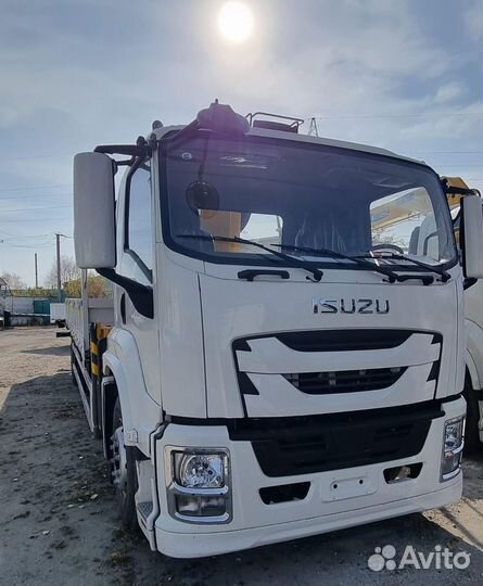 Бортовой грузовик Isuzu Giga (C-series) с КМУ XCMG, 2024