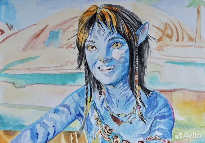 Картина в интерьер Аватар