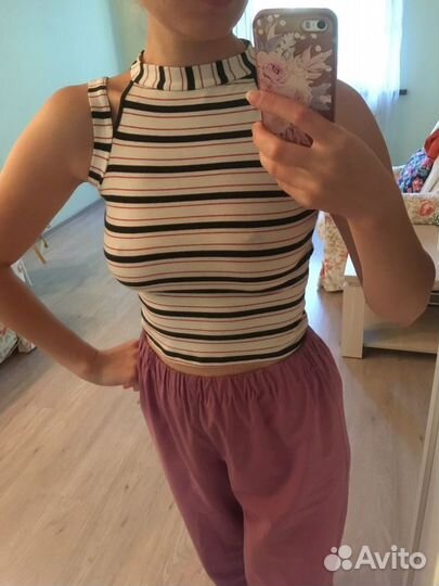 Топ с открытыми плечами