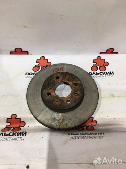 Диск тормозной передний hyundai solaris 1
