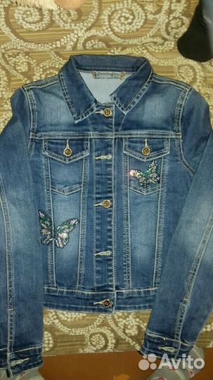 Джинсовка для девочки