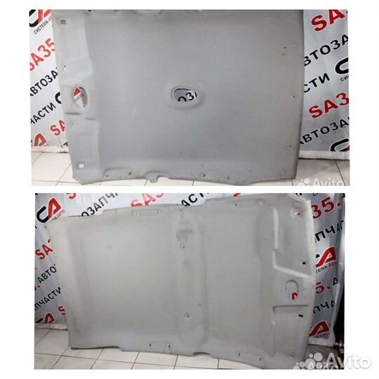 Обшивка потолка GM Chevrolet Lacetti Aveo t 250