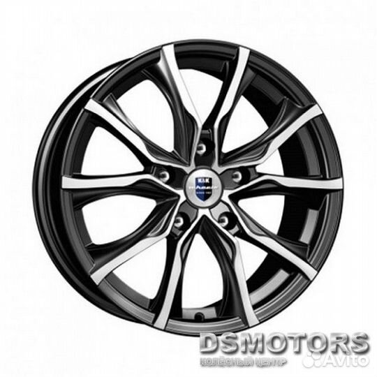 Диски Твист 7.5/17 5x108 ET50 d63.35 алмаз чёрный