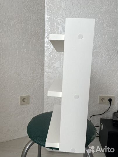 Полка настенная/настольная белая