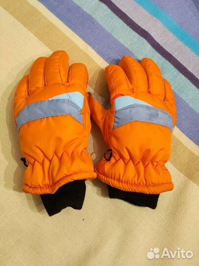 Перчатки зимние и демисезонные glissade 4-6 лет