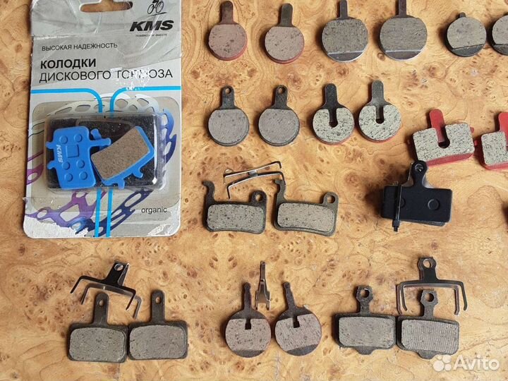 Тормозные колодки для велосипеда. Органика