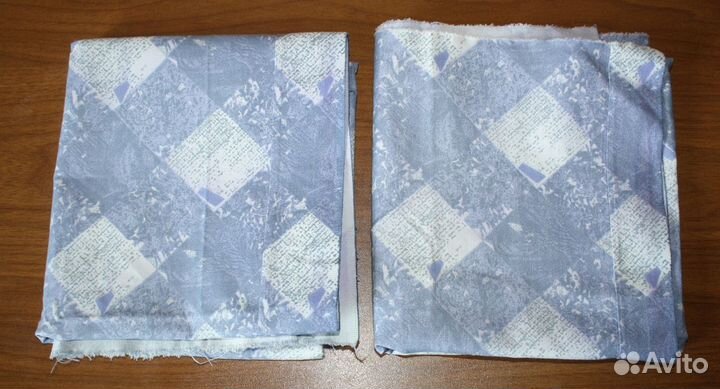 Ситец цветной советских времён - 2 куска
