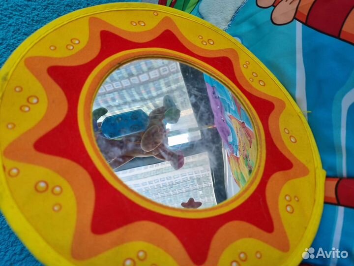 Развивающий коврик tiny love музыкальная обезьянка