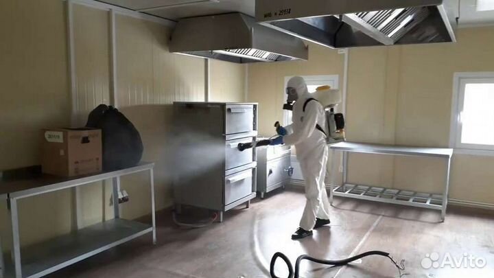 Уничтожение тараканов в ресторанах,клопов в общаге