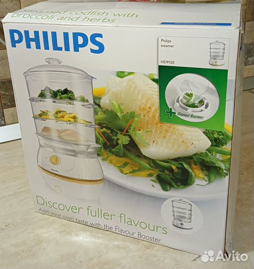 Новая классная пароварка Philips