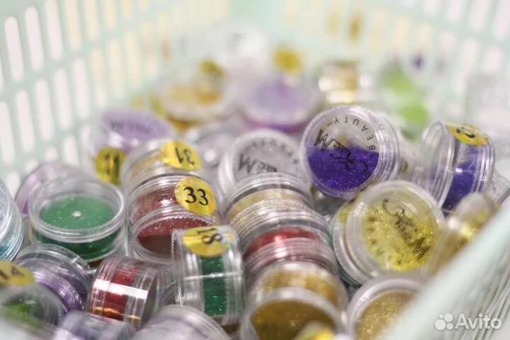 Блески в баночках и глиттеры оптом и в розницу