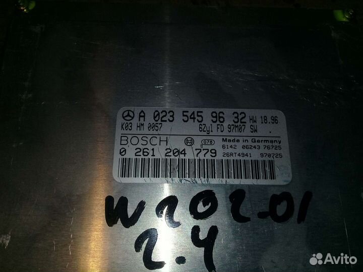 Блок управления двигателя Mercedes W202 C240