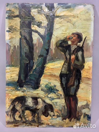 Антикварная картина 