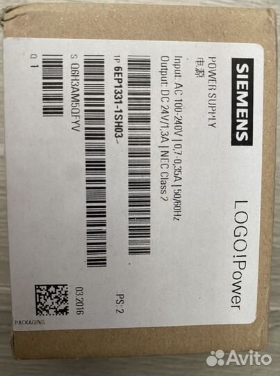 Блоки питания Siemens Logo Power, Sitop