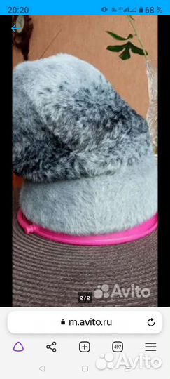 Шапка женская вязаная