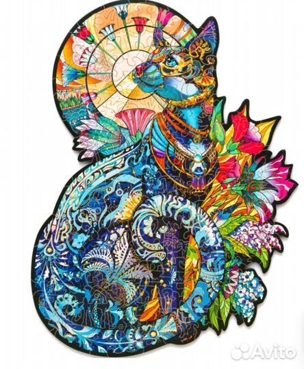 Пазл из дерева новый