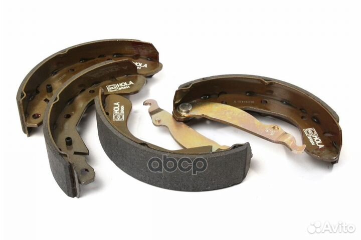 Тормозные колодки барабанные (задние) chevrolet