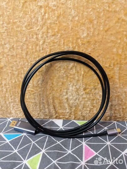 Кабель DP - usb type C vcom