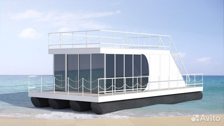 Хаус бот дом на воде 12х6