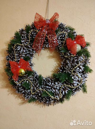 Новогодний венок большой
